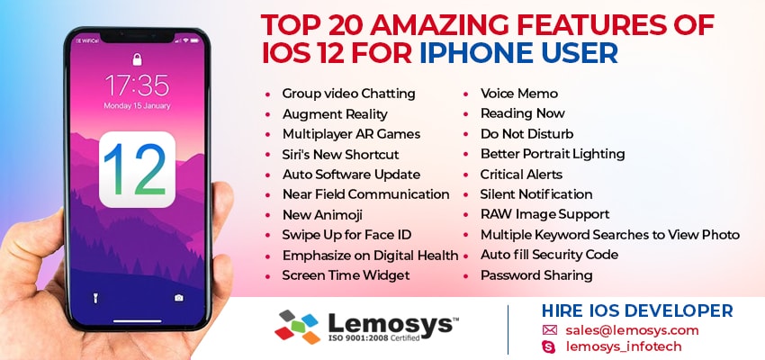 Top Features of iOS 12