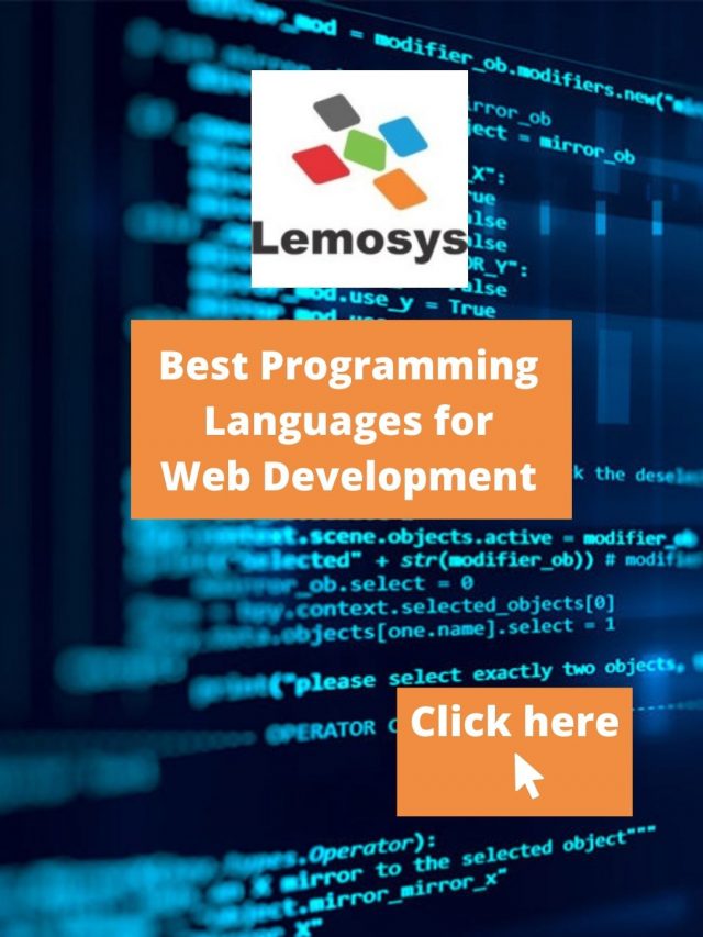 Best Programming Languages for Web Development